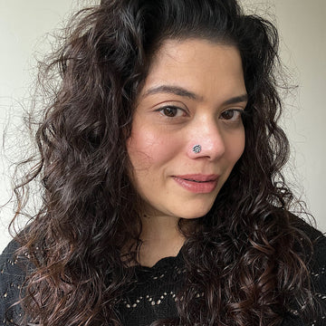 Antique Marigold Nose Pin